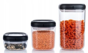 Tupperware Pojemniki Twist&Fresh 180ml + 720ml + 1,2l