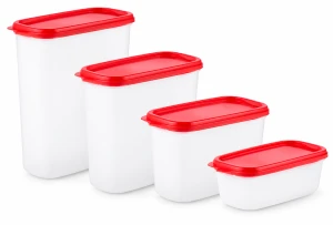 Tupperware Pojemniki Sypkie Zestaw 4 Sztuki